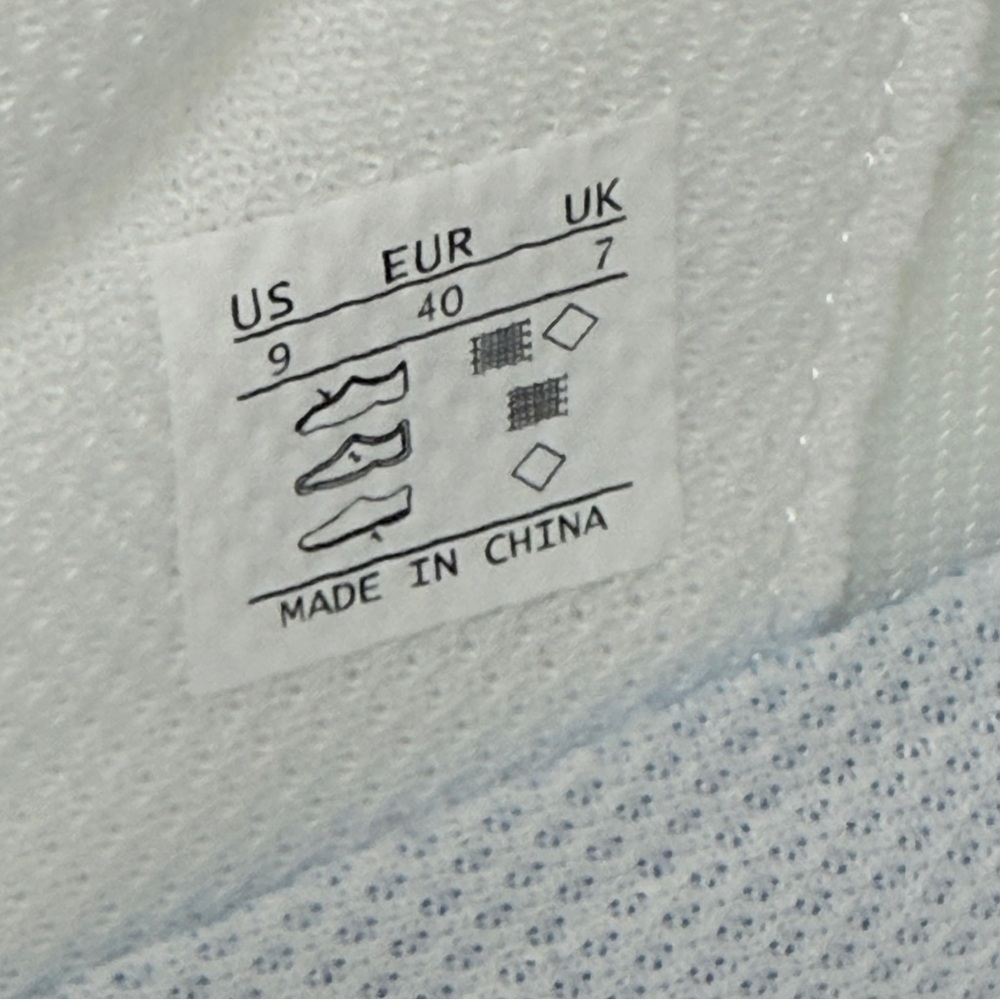 Lucky Step White Green Retro Sneakers Women’s Size‎ 9 Vegan Comfort Lace Up - Picture 8 of 15